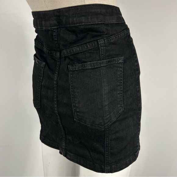 ❤️ BDG Black lace up Denim Skirt M - Picture 5 of 10